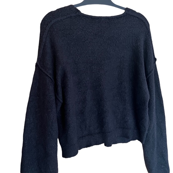 Free People Princess V Sweater Black - Picture 11 of 11